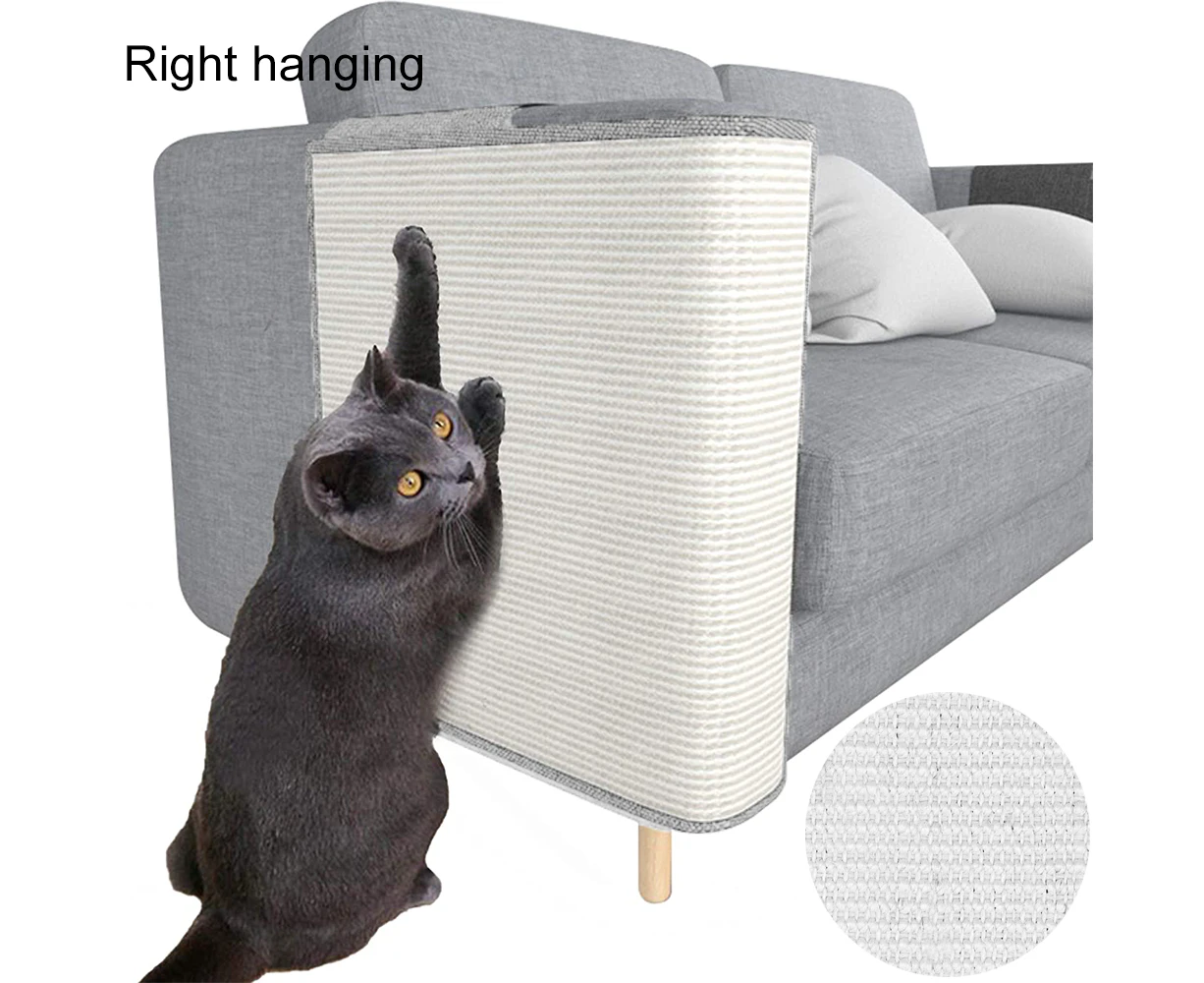 Couch Protector - Natural Sisal Furniture Protection from Cats - Corner cat Scratcher Couch for Bed,Chair,Sofa - Easy Installation