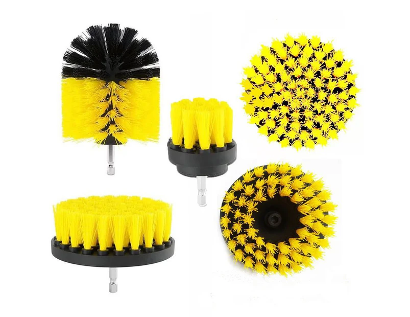 Drill Brush Attachment Drill Brush Attachment Scrubber Cleaning Kit For Cleaning Car Shower