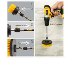 Drill Brush Attachment Drill Brush Attachment Scrubber Cleaning Kit For Cleaning Car Shower