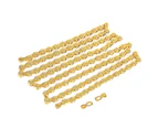Ultralight Hollow Out Chain 116 Links Replacement Parts For Fixed Gear Road Bikes Bicycles