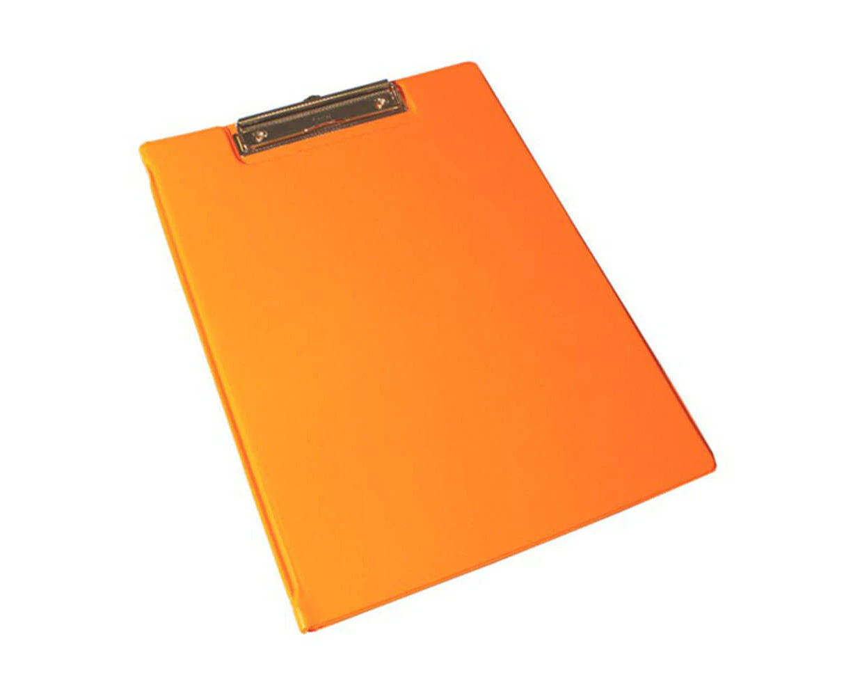 Bantex Plastic Clipfolder A4 (Fruit Colours) - Mango