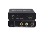 ARC to Audio Adapter Extractor HDMI-compatible Optical Fiber Coaxial 3.5mm Output Converter