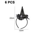 Halloween Headbands Hair Clip,Assorted Halloween Party Witch Spider