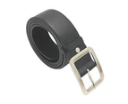 Classic Men Faux Leather Casual Business Waist Strap Belt Fashion Accessory Gift Black