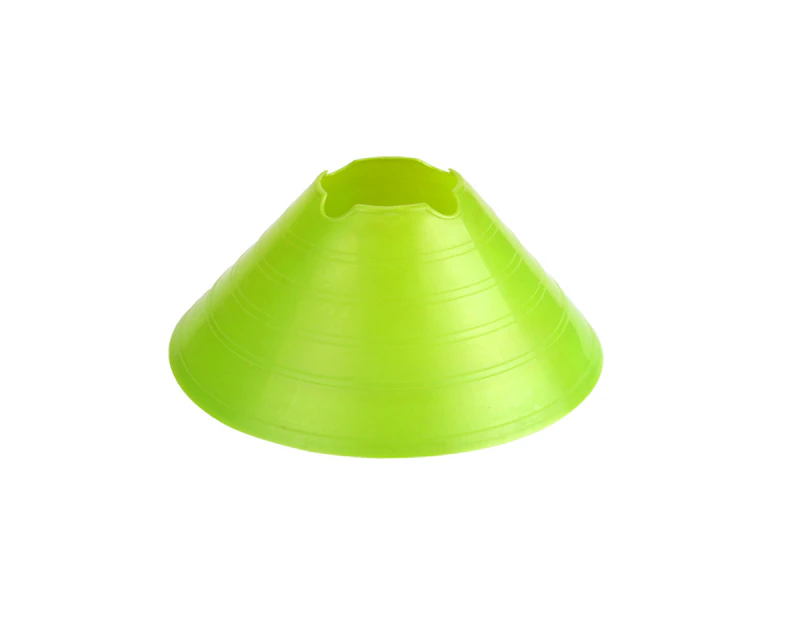 Marker Discs Wear Resistant Good Flexibility Compact Soccer Agility Training Disc Cone Training Equipment  Green