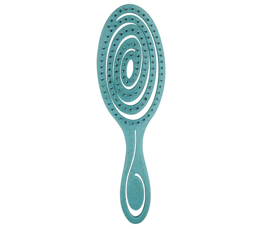 Hair Detangling Brush Detangler hair brush w/ Ultra-soft Bristles- Glide Through Tangles with Ease -blue