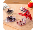 Cherry Pitter Tool Corer - Includes Cherry Recipe eBook | 6 Cherries at a Time