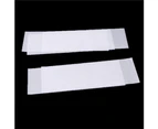 100Pcs/Set Reusable Salon Hair Dye Plastic Paper Hairdresser Separating Sheets