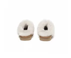 AUSTRALIAN SHEPHERD(R) UGG Slippers Kids Australian Sheepskin Wool Muffin - Chestnut