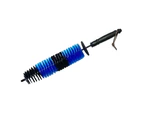 Car Vehicle Tire Tyre Wheel Rims Steel Wire Long Brush Washing Cleaning Tool Blue