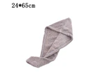 Hair Towel Wrap |  Anti-Frizz Rapid-Dry Hair-Drying Turban |  Soft and Quick Drying Absorbent