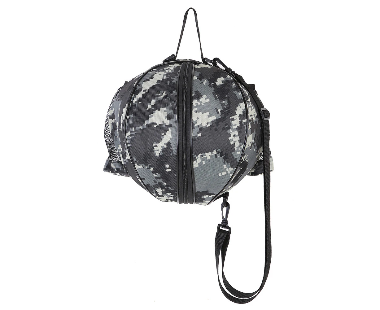 Portable Sports Basketball Football Soccer Ball Volleyball Balls Shoulder Bag (Camouflage)