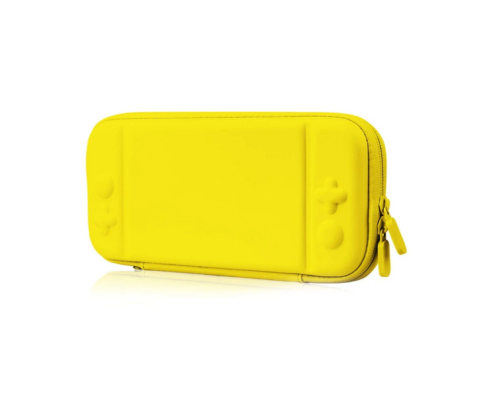 langma bling Portable Waterproof Dustproof Protective Case Storage Pouch for Nintendo Switch-Yellow Standard Type^