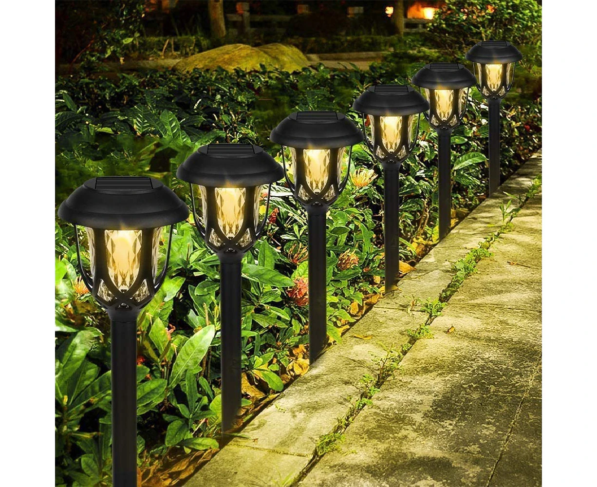 Solar Powered Garden Lights, 10 Pack Solar Powered Landscape Lights, IP65 Waterproof Landscape Garden Lights