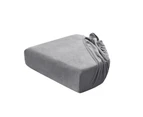 Sofa Seat Slipcover Anti Slip Elastic Polyester Stretch Chair Couch Cushion Cover for Home-Light Grey Size L