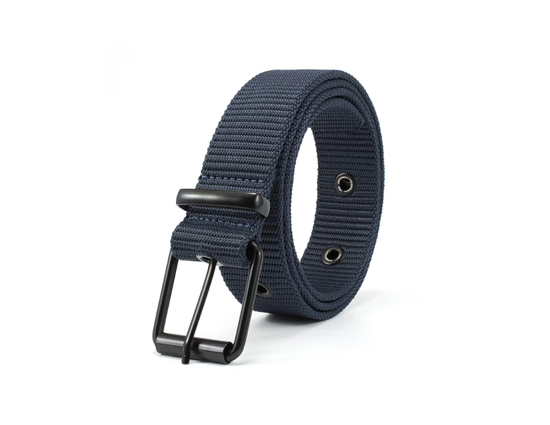 Sport Belt Quick-release Quick Dry Adjustable Freely Alloy Pothook Durable Waist Belt Daily Wear Belt Navy Blue