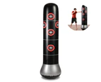 Inflatable Standing Punching Bag Adults Punching Bag Children Partner Inflatable Vertical Boxing Post Inflatable Sandbag