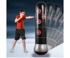 Inflatable Standing Punching Bag Adults Punching Bag Children Partner Inflatable Vertical Boxing Post Inflatable Sandbag