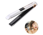 1 pcs Hair Straightener, Professional Flat Iron for Hair Straightening Curling, Rechargeable Travel Cordless Hair Straightener and Curler