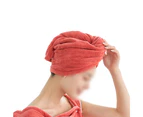 Hair Towel Covers: Absorbent Quick Dry Hair Towels 3-Pack for Women with Curly Long Wet Thick Hair