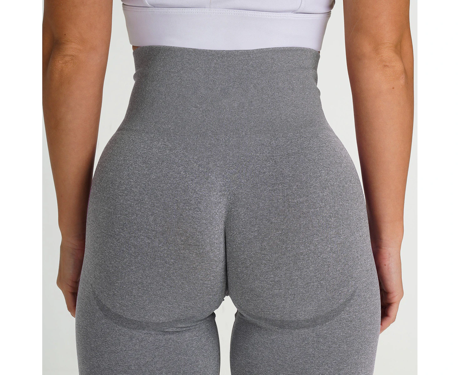 Sports Shorts For Women Cycling Fitness High Waist Push Up Gym Leggings Women Yoga Pants Dark Grey