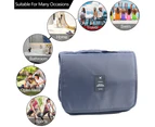 Hanging Toiletry Bag Travel Bag for Toiletries Make Up Bag Large Capacity Travelling Accessories -gray