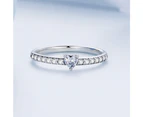 Solid 925 Signature Silver Little Princess Ring