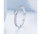 Solid 925 Signature Silver Little Princess Ring