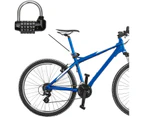 5 Letter Combination Padlock Black - Combination Locks - Bike Lock Laptop Backpack -Perfect for Escape Rooms