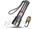 Tactical Flashlight Tool,Ip56 Water Dust Resistant,5 Modes
