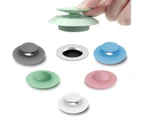 Sink Stoppers, Set of 5 Drain Stoppers, Universal Kitchen Sink, Bathtub Stoppers, Hair Strainer (Multiple Colors)