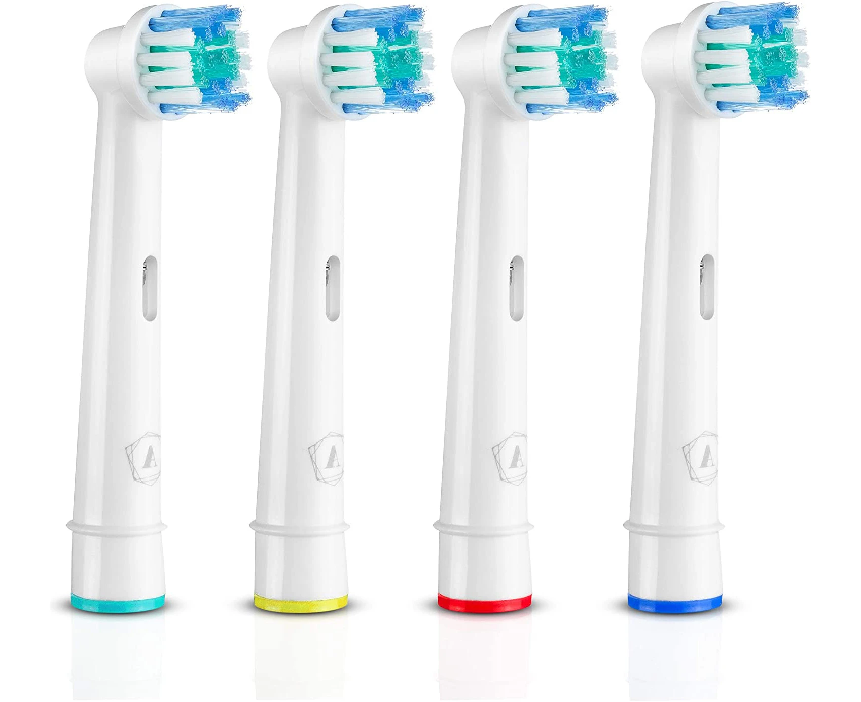 Replacement Toothbrush Heads Professional Electric Toothbrush Replacement Heads, Compatible with Oral-B Toothbrushes-4 pcs