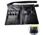 Professional Cosmetic Makeup Brush Holder Waist Pouch with Artist Belt