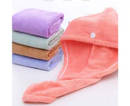 Microfiber Hair Bandana Wrap Drying Towelettes, 4-Pack