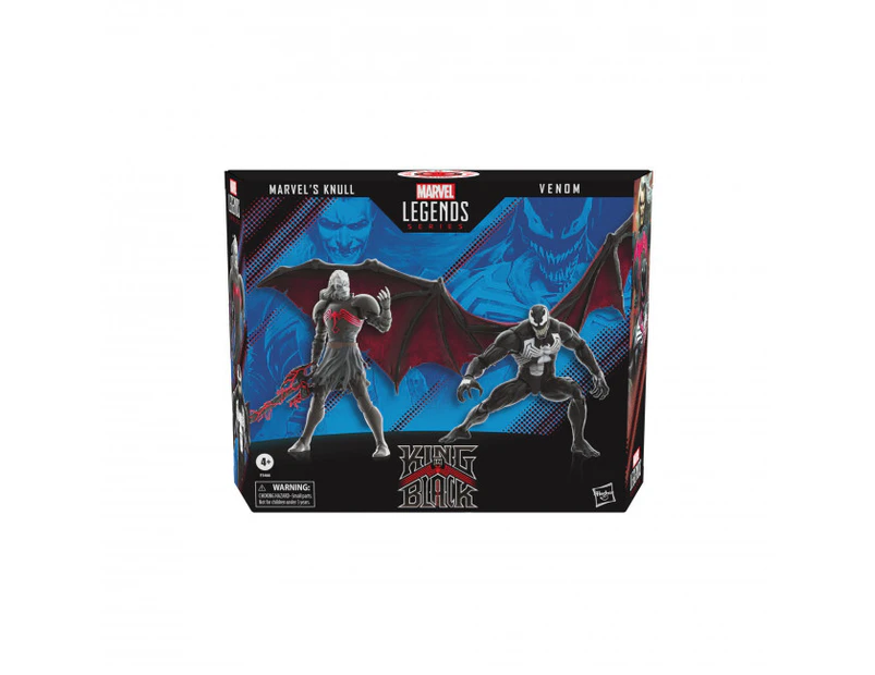 Marvel Legends - Spider-Man 60th Anniversary - Knull & Venom 6" Figure 2-pk