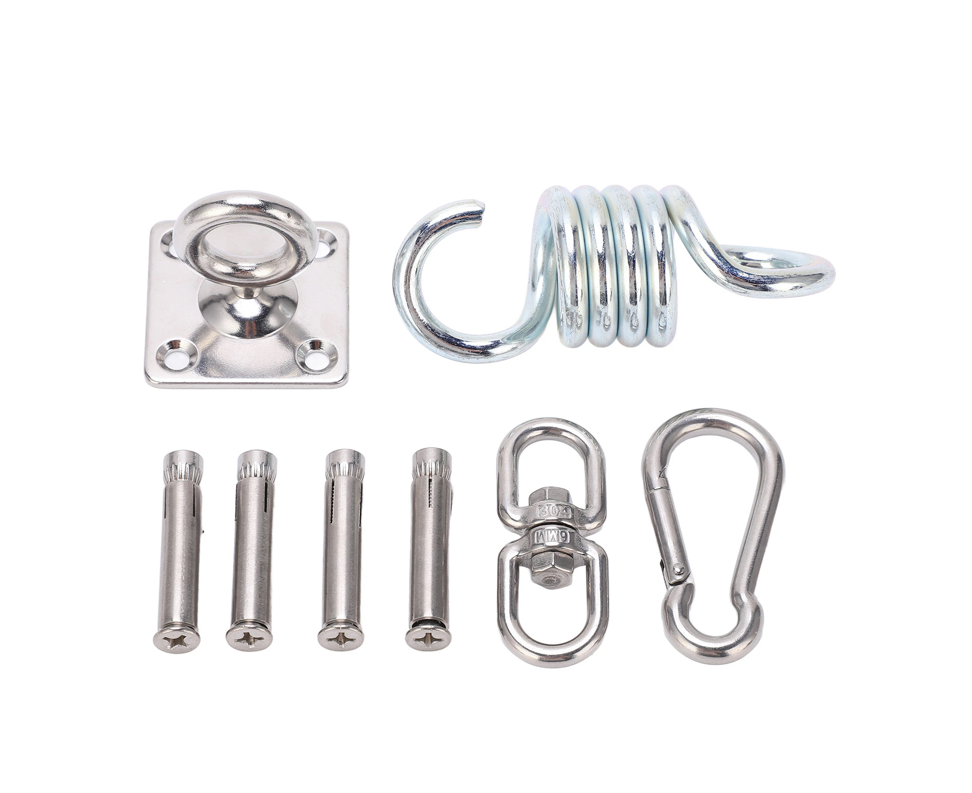 Stainless Steel Suspension Bracket Hammock Mount Ceiling Hook Anchor Hanger For Yoga Swing