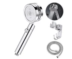 Handheld Shower Heads with Hose and Holder, High Pressure Shower Head with Spray Settings and On/Off Switch Detachable Shower