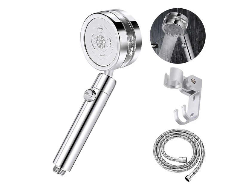 Handheld Shower Heads with Hose and Holder, High Pressure Shower Head with Spray Settings and On/Off Switch Detachable Shower