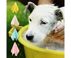 Centaurus Pet Bath Towel Fine Workmanship Super Absorbent Fiber Pet Dog Bath Towel for Puppy -Pink 2XL