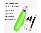 Portable Ball Pump Quick Inflation Easy to Use Long Service Life Practical Hand Inflator for Basketball-Green - Green