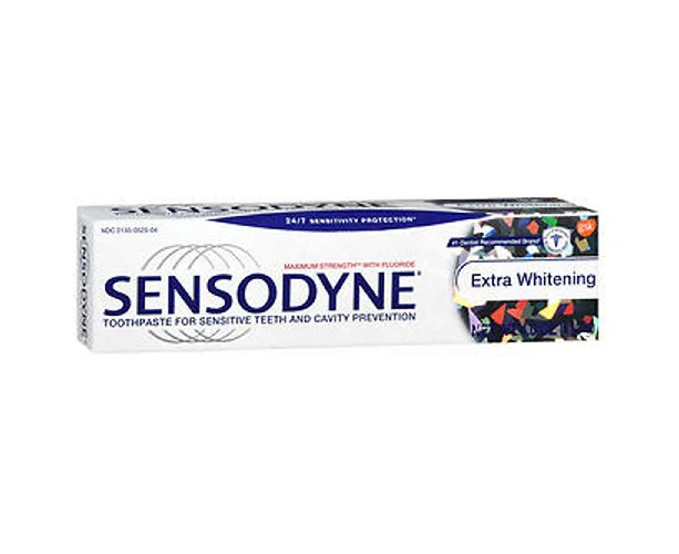 Sensodyne Fluoride Toothpaste, Extra Whitening 4 oz