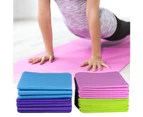 Portable 4mm Thick Anti-slip PVC Gym Home Fitness Exercise Pad Yoga Pilates Mat Blue