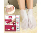 Foot Mask 3-Pack, Exfoliating Foot Peeling Mask (Rose)