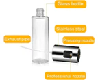 Olive Oil Sprayer Dispenser for Cooking, Olive Oil Spray Bottle, Refillable Oil Vinegar Dispenser Glass Bottle with Measurements