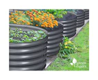 Galvanised Raised Garden Bed Steel Instant Planter 320X80X42CM