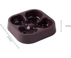 Dog Feeding Basin Dish Slow Feeding Non-Slip Water for Dogs and Small Dogs, Puppies Farm Feeder