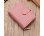 Leather Zipper Wallet RFID Blocking Bifold Secure Zip Around Wallets Multi Credit Card Holder Purse