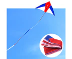 10/15/30m Rainbow Color Blocking Long Kite Tail Line Outdoor Sports Accessory 6#