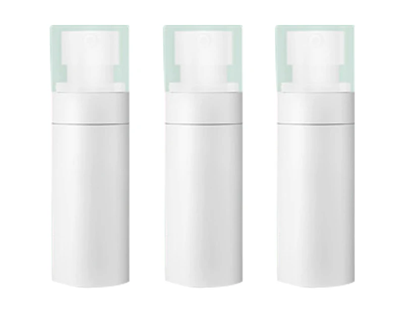 3Pcs Spray Bottles Travel Size Small Empty Refillable Plastic Container for Skincare and Makeup Lotion (80ml)