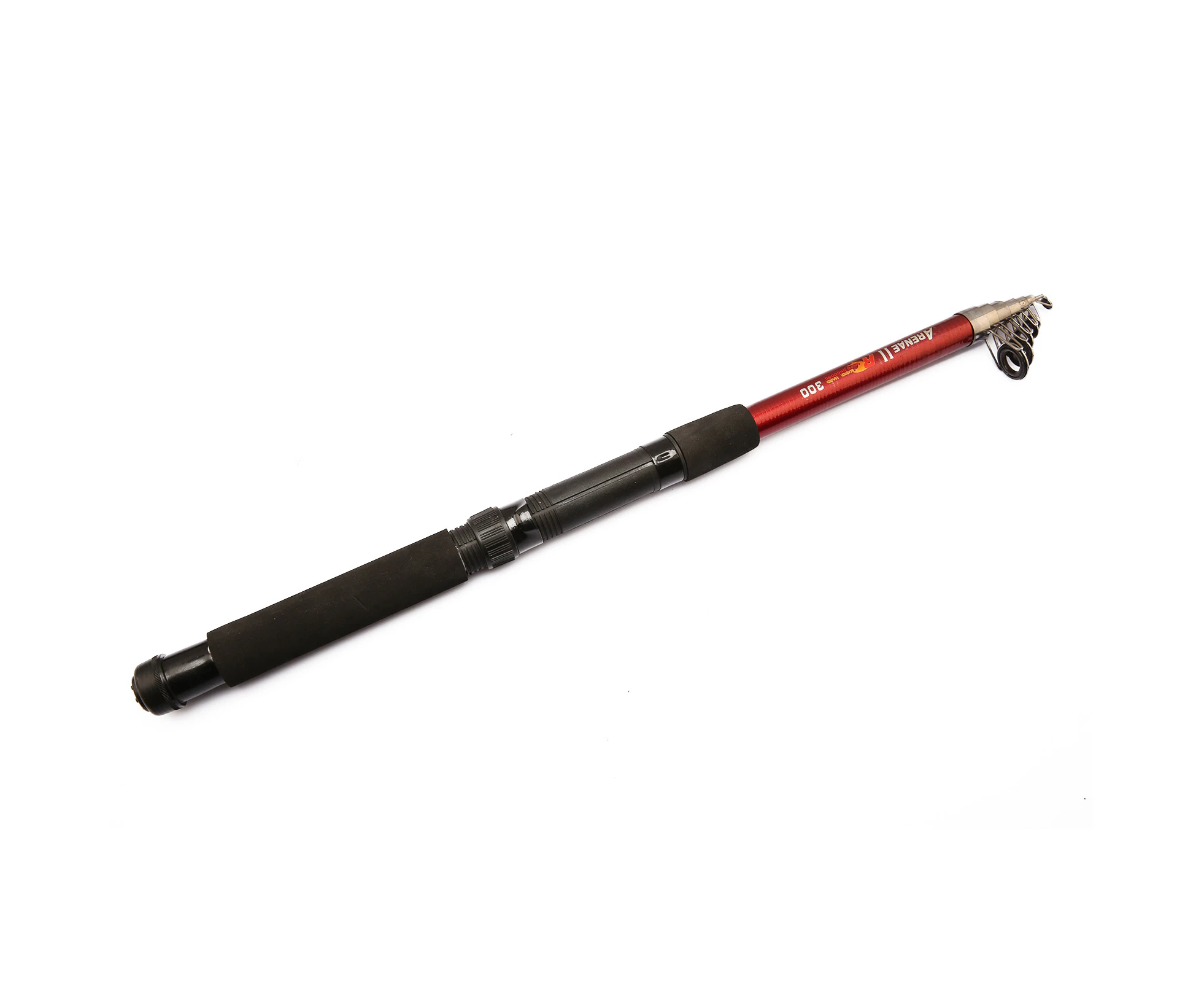 1.5-2.7m Portable Telescopic Carp Sea Saltwater Freshwater Fishing Rod Pole Red